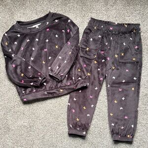 Cozy Black Two-Piece Cat & Jack Set